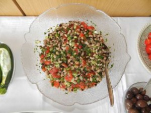 Augenbohnensalat