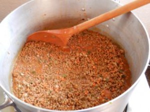 Schmeckt lecker: Linsensuppe nach Art der Kochgesellschaft.