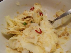 Scharf und gut: Parmesan als Salat