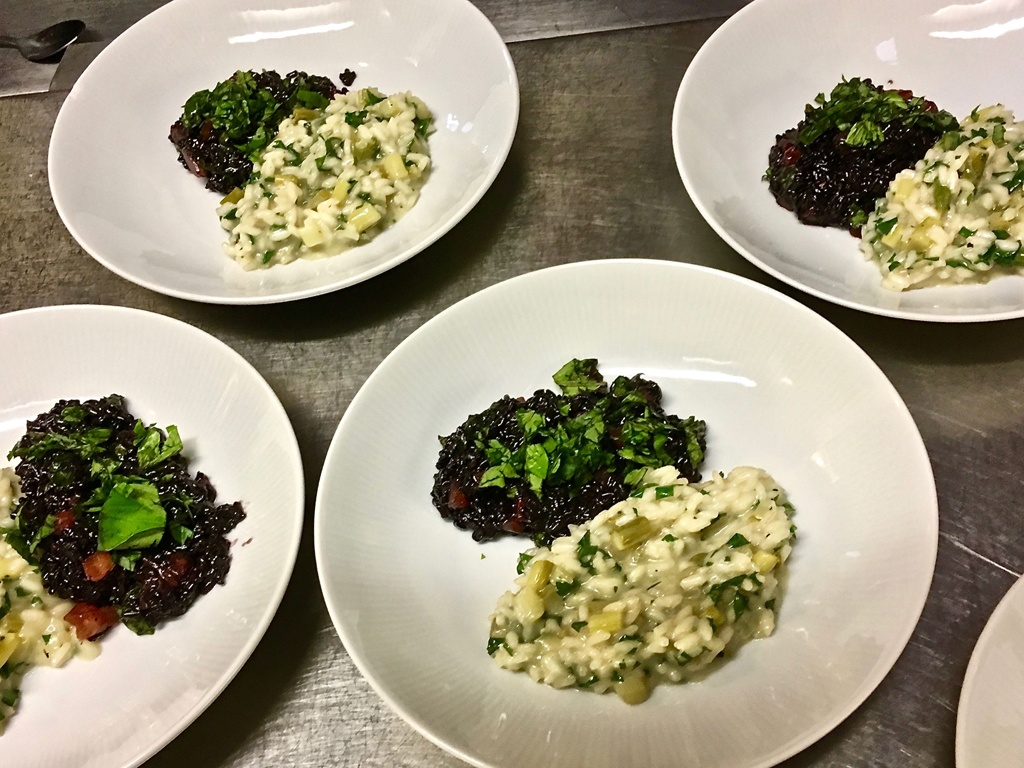 Risotto bianco e nero mediterrane Kochgesellschaft 2000 e.V.