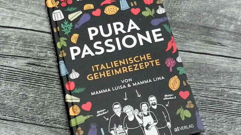 Pura Passione ist das Buch des Monats.