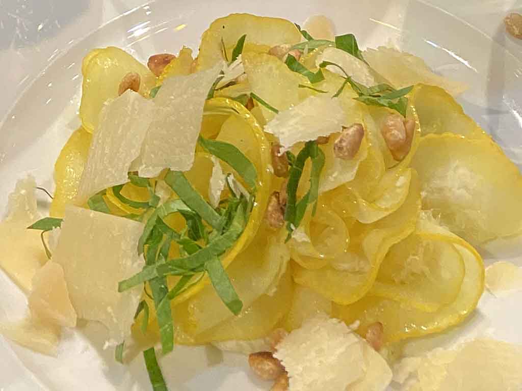 Unglaublich lecker: Cedro-Salat.