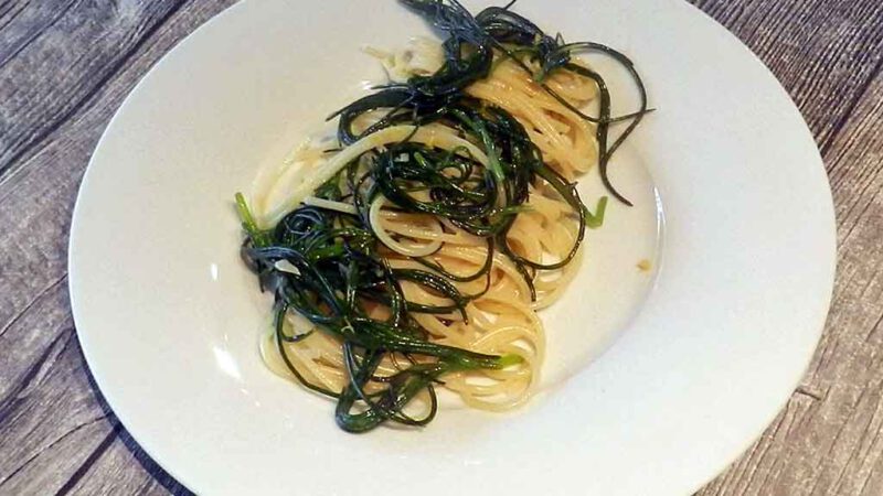 Frühlingsbote Mönchsbart. Unbedingt probieren, zum Beispiel mit Spaghetti.