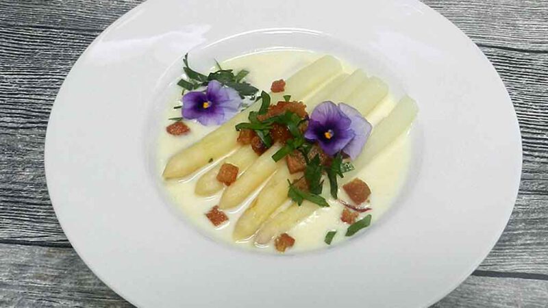 Feine Aromen: Spatgel mit Gorgonzola.