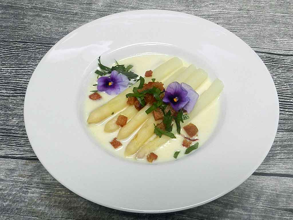 Feine Aromen: Spatgel mit Gorgonzola.