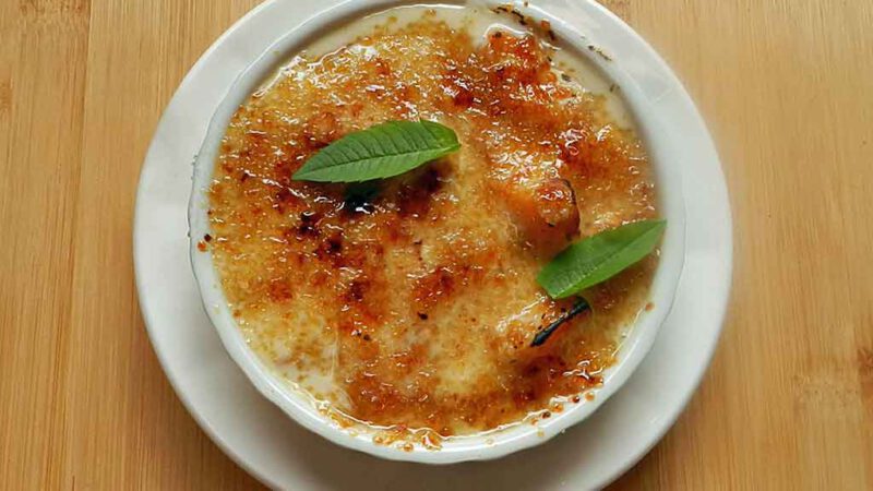 Creme Catalan mit Verbene ist eine feine Sache.