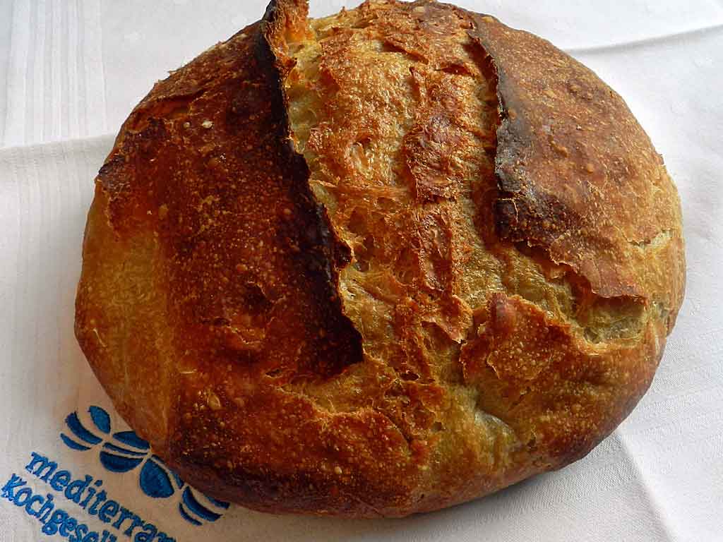 Gutes Brot ist alltäglicher Luxus, findet die mediterrane Kochgesellschaft.